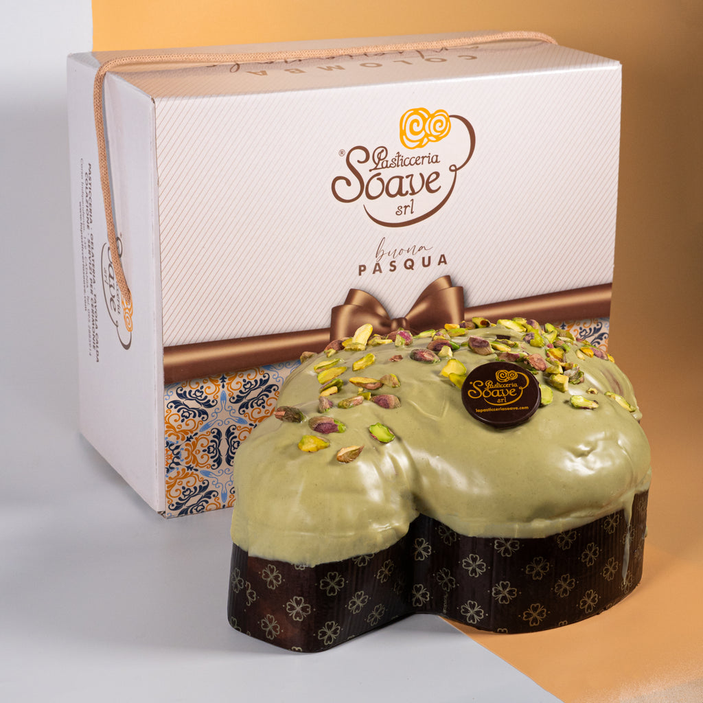 Colomba pasquale pistacchio